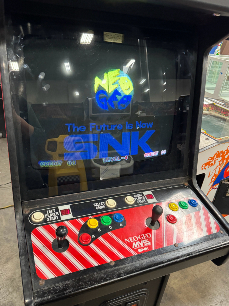 NEO GEO 4 SLOT 2 PERSON UPRIGHT ARCADE GAME