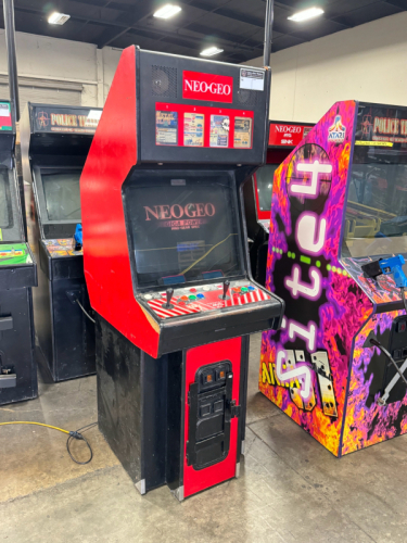 NEO GEO 4 SLOT SNK DEDICATED UPRIGHT CABINET ARCADE GAME