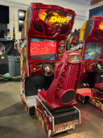 DRIFT FAST & FURIOUS RED CABINET RACING ARCADE GAME #1 - 2