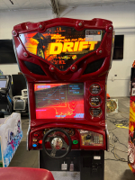 DRIFT FAST & FURIOUS RED CABINET RACING ARCADE GAME #1 - 5