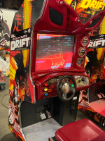 DRIFT FAST & FURIOUS RED CABINET RACING ARCADE GAME #1 - 7