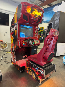 DRIFT FAST & FURIOUS RED CABINET RACING ARCADE GAME #2