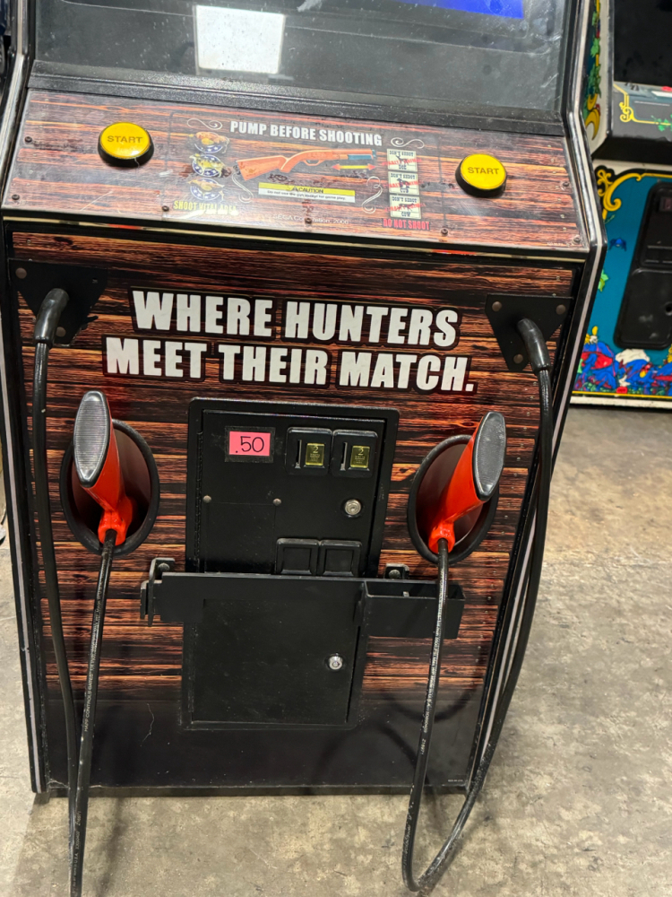 EXTREME HUNTING 2 TOURNAMENT EDITION ARCADE GAME SEGA