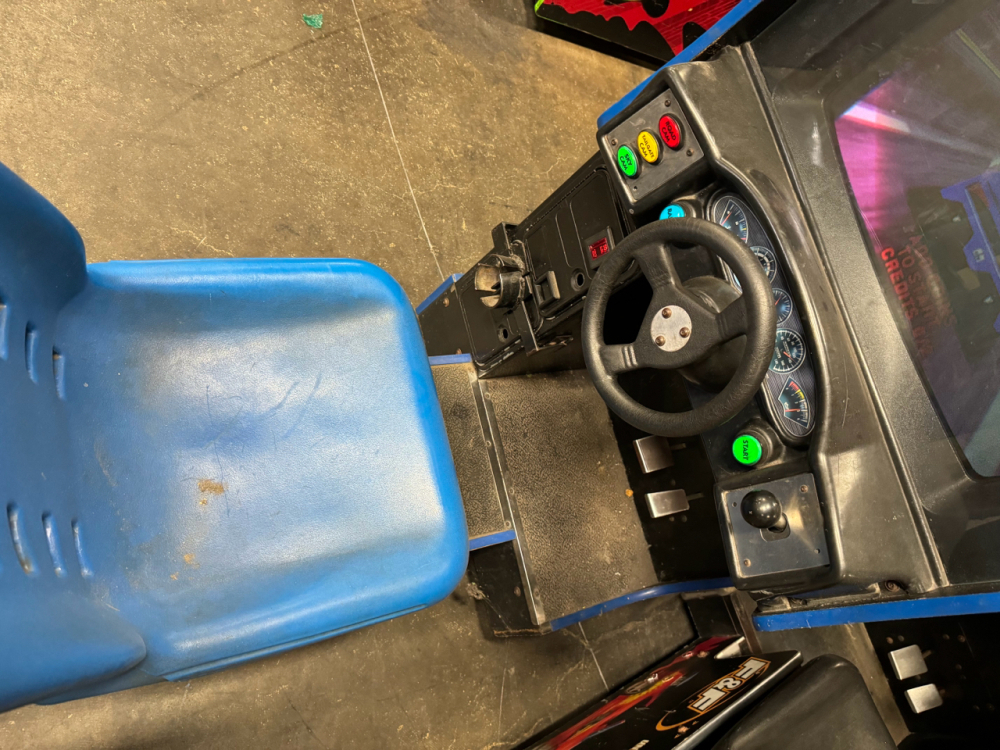CALIFORNIA SPEED RACING SIT DOWN ARCADE GAME ATARI GAMES