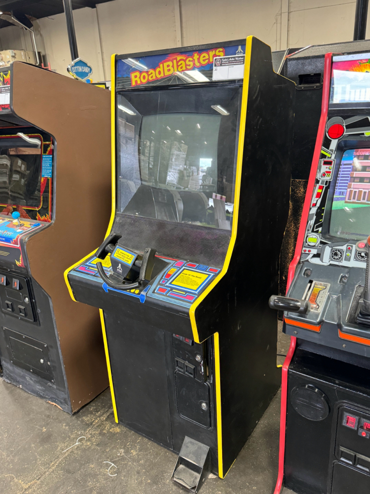ROADBLASTERS UPRIGHT ARCADE GAME ATARI PROJECT