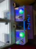 DUAL HOUSE MICRO MINI CRANE CLAW REDEMPTION MACHINE PURPLE #3 - 4