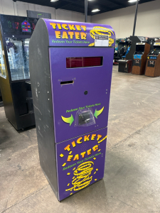 DELTRONICS TT-2000 PURPLE TICKET EATER KIOSK