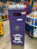 DELTRONICS TT-2000 PURPLE TICKET EATER KIOSK #1 - 2