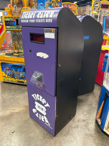 DELTRONICS TT-2000 PURPLE TICKET EATER KIOSK #1