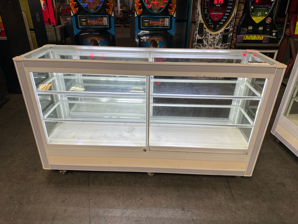 LIGHT UP GLASS CONCESSION DISPLAY CASE #2