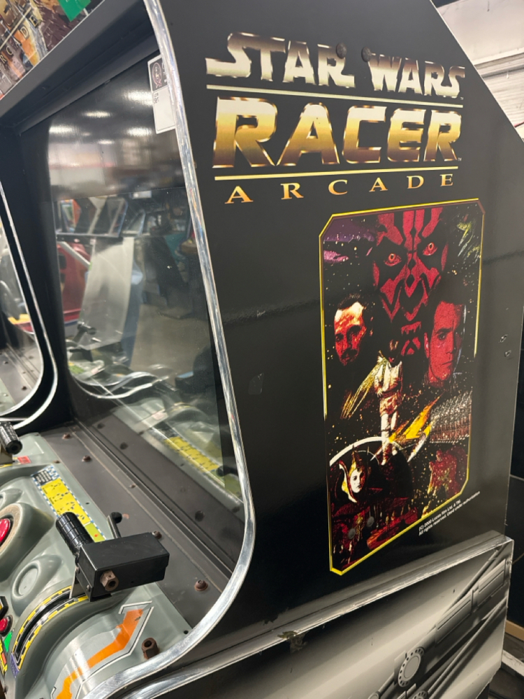 STAR WARS RACER ARCADE LCD SITDOWN GAME BY SEGA #1