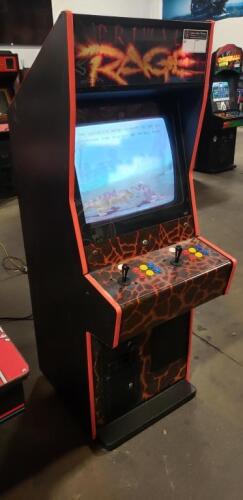 PRIMAL RAGE DEDICATED UPRIGHT ARCADE GAME ATARI