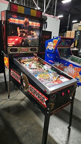 SECRET SERVICE PINBALL MACHINE DATA EAST 1988