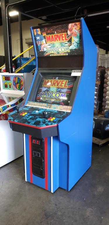 MARVEL VS CAPCOM BIG BLUE DEDICATED ARCADE GAME