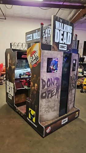 THE WALKING DEAD ENVIRONMENTAL SHOOTER ARCADE GAME RAW THRILLS