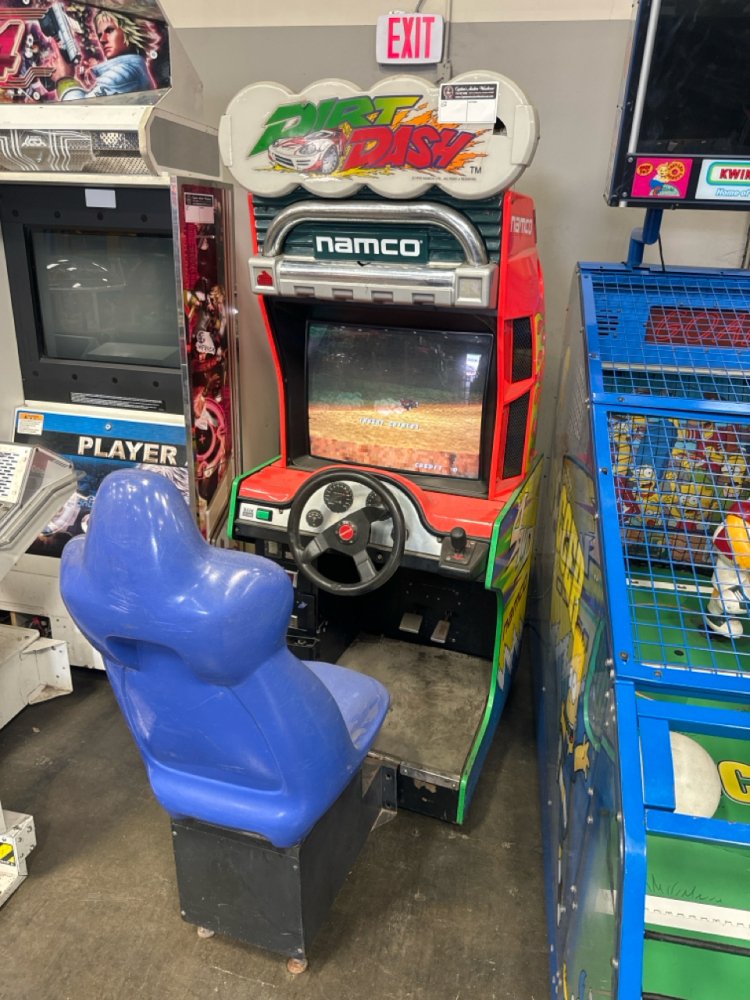 DIRT DASH SITDOWN ARCADE RACING GAME 1995 NAMCO