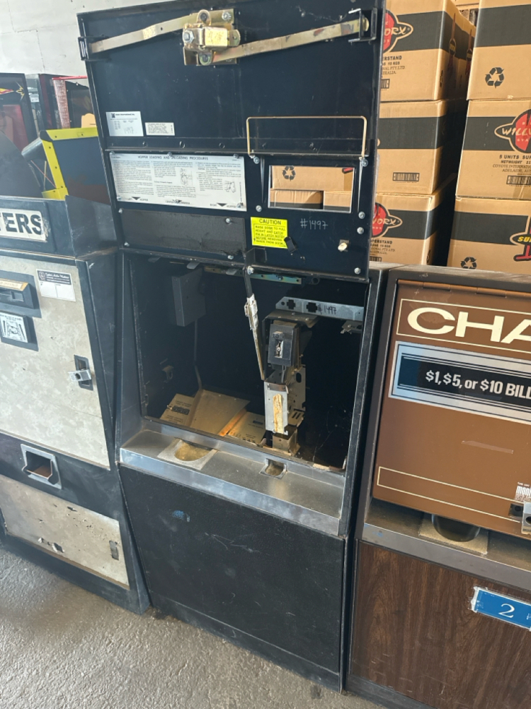 ROWE BC3500 DOLLAR COIN TOKEN CHANGER MACHINE BLK