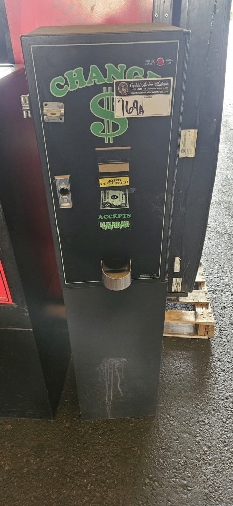AC2001 UPRIGHT DOLLAR COIN CHANGER MACHINE AMERICAN CORP.