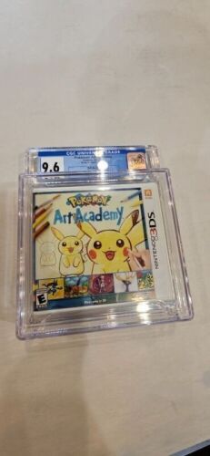 POKEMON ART ACADEMY NINTENDO 3DS GAME CGC GRADED 9.6**EXTRA LIFE LA6