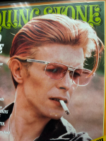 FRAMED VINTAGE ROLLING STONE DAVID BOWIE 1976 MAGAZINE ISSUE NO. 206 - 2