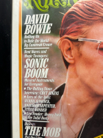 FRAMED VINTAGE ROLLING STONE DAVID BOWIE 1976 MAGAZINE ISSUE NO. 206 - 4