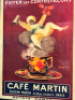 CAFÉ MARTIN BY LEONETTO CAPPIELLO SIAE RETRO HOME ART REPRODUCTION PRINT - 9