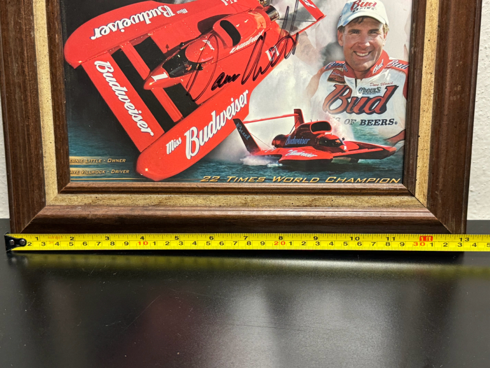 BERNIE LITTLE'S MISS BUDWEISER DAVE VILLWOCK HYDROPLANE RACING