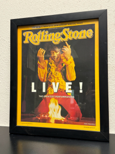 ROLLING STONE 25TH ANNIVERSARY 501st ISSUE JIMI HENDRIX COVER 1987