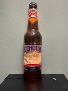 RETRO MILLER ICEHOUSE BEER BOTTLE 3D WALL HANGING BEER SIGN