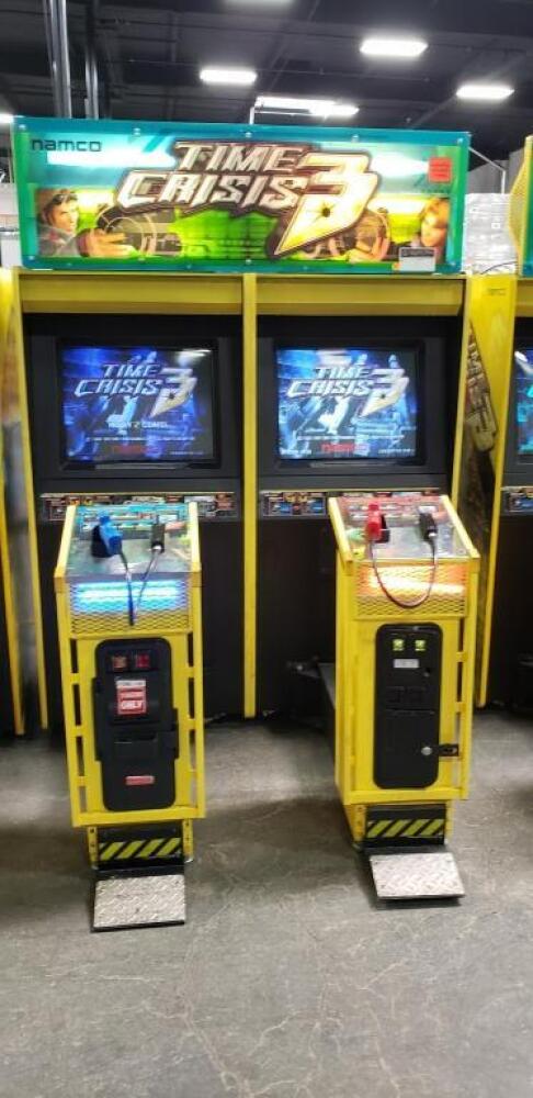 TIME CRISIS 3 TWIN SHOOTER ARCADE GAME NAMCO #3