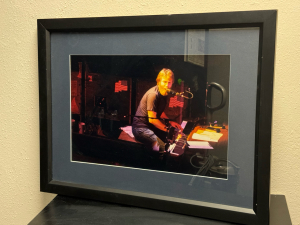 GRATEFUL DEAD BRENT MYDLAND PERSONAL SHOT CONCERT PHOTOGRAPH FRAMED