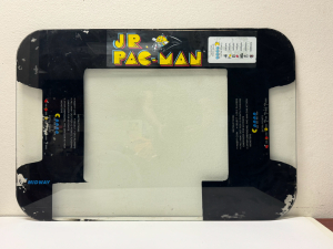 JR. PAC MAN MIDWAY COCKTAIL TABLE ARCADE GLASS TOP