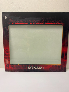 DDR SUPER NOVA KONAMI DDR GLASS ARCADE BEZEL