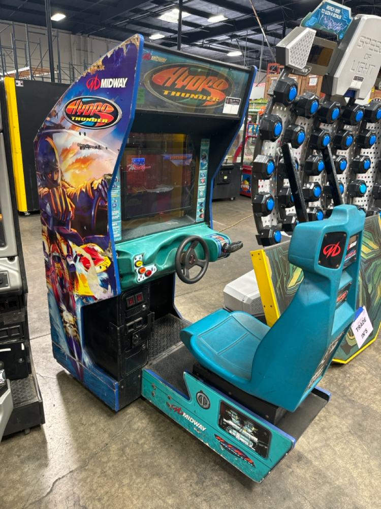 HYDRO THUNDER MIDWAY SITDOWN BOAT RACING ARCADE GAME