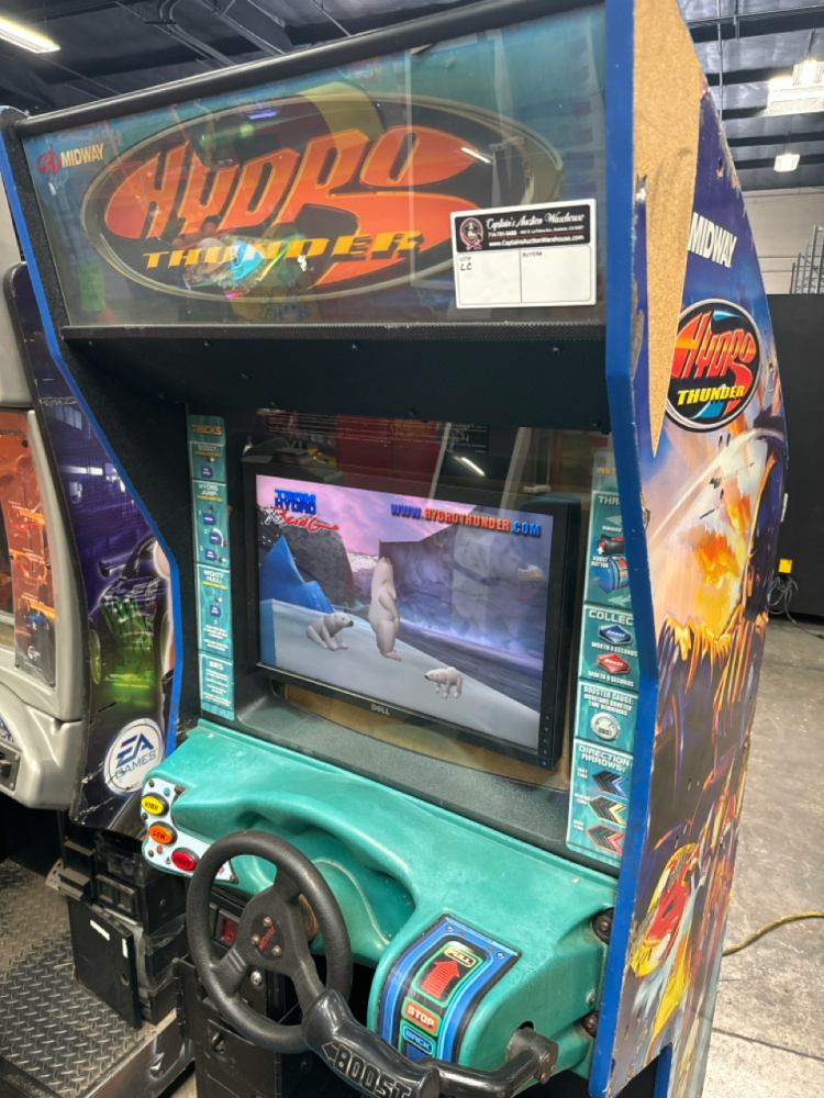 c*o様 7th Fleet ボードゲーム 1992年発行 HYDRO THUNDER MIDWAY SITDOWN BOAT RACING ARCADE GAME