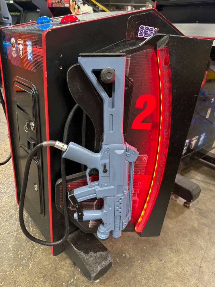 OPERATION G.H.O.S.T. TWO PLAYER UPRIGHT SHOOTER ARCADE GAME SEGA