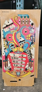 JOKER POKER PINBALL PLAYFIELD DECK ONLY