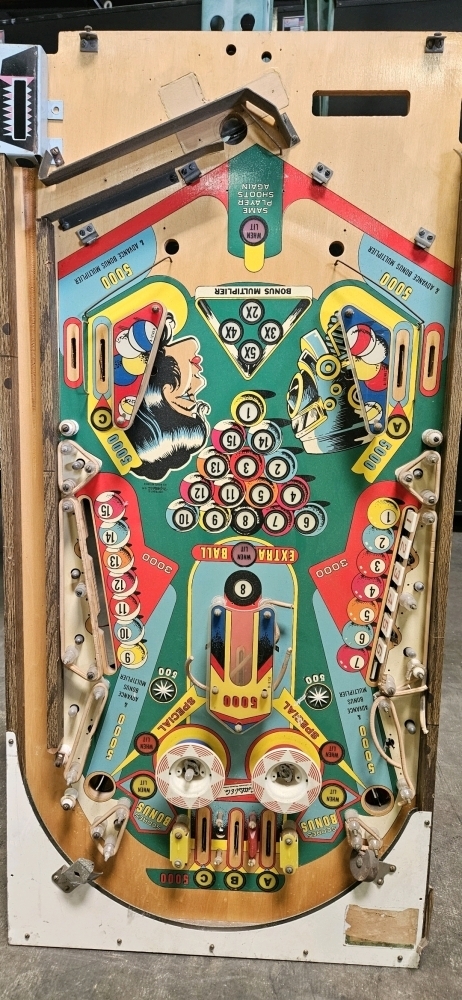 PINBALL POOL PINBALL PLAYFIELD GOTTLIEB