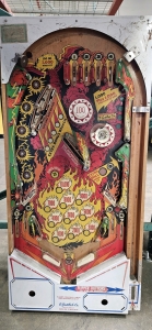 VULCAN POPULATED PINBALL PLAYFIELD GOTTLIEB