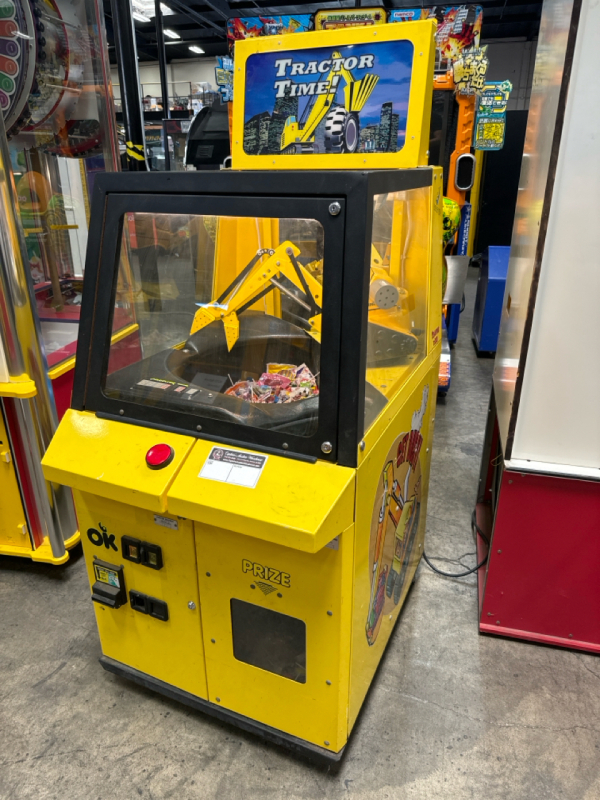 TRACTOR TIME CANDY CRANE W/ KEYS INSTANT PRIZE REDEMPTION GAME