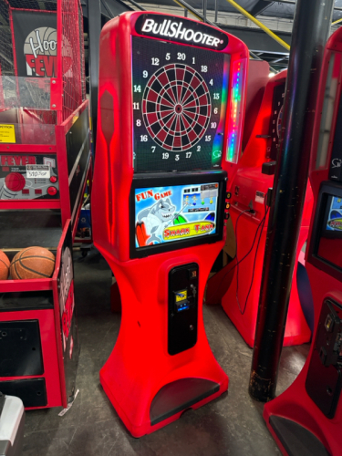 G3 FIRE - ARACHNID 360 BULL SHOOTER RED DARTBOARD ARCADE GAME #2