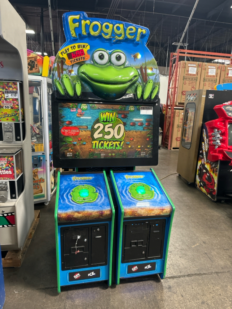 FROGGER 2 PLAYER ARCADE GAME NEW UPDATED VERSION