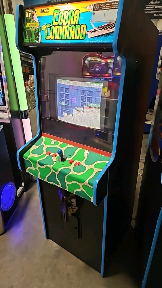 COBRA COMMAND 1984 CLASSIC UPRIGHT ARCADE GAME CABINET DATA EAST