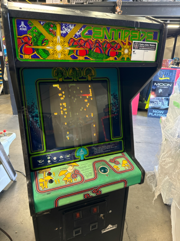 CENTIPEDE CLASSIC UPRIGHT ARCADE GAME