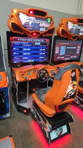 SUPER CARS FAST & FURIOUS RACING ARCADE GAME RAW THRILLS