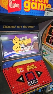 THE PRICE IS RIGHT SHELL GAME VIDEO REDEMPTION ARCADE GAME