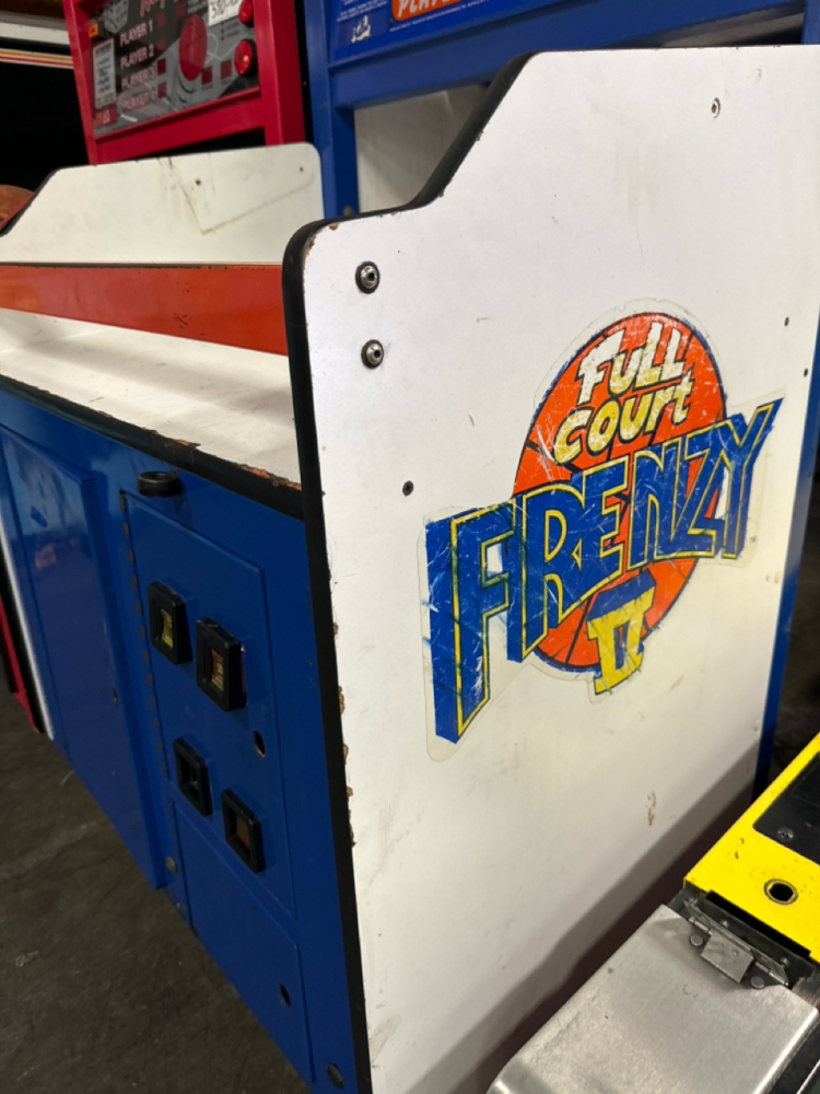 FULL COURT FRENZY 2 ARCADE GAME BASKETBALL