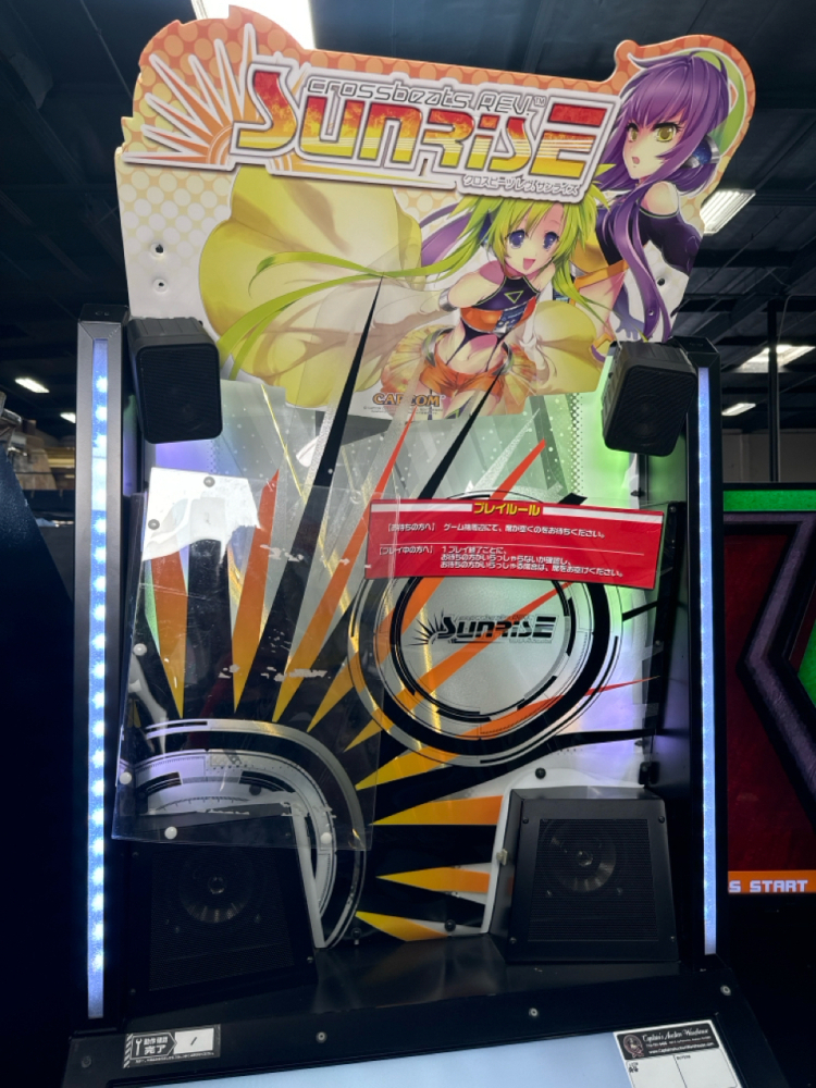 CROSSBEATS REV SUNRISE RHYTHM ARCADE GAME