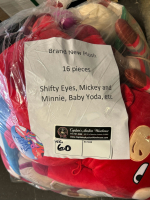 BRAND NEW PLUSH STUFFED ANIMALS SHIFTY EYES, DISNEY MICKY, MINNIE, BABY YODA, & MORE - 2