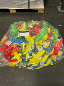 BRAND NEW PLUSH LOT OF FIESTA SMALL COLORFUL DINOSAURS